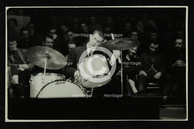 The Dave Brubeck Quartet in concert at Colston Hall, Bristol, 1958. Creator: Denis Williams.