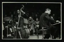 The Dave Brubeck Quartet in concert at Colston Hall, Bristol, 1958. Creator: Denis Williams
