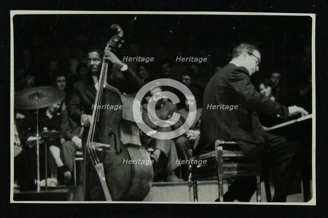 The Dave Brubeck Quartet in concert at Colston Hall, Bristol, 1958. Creator: Denis Williams.