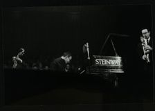 The Dave Brubeck Quartet in concert at Colston Hall, Bristol, 1958. Creator: Denis Williams