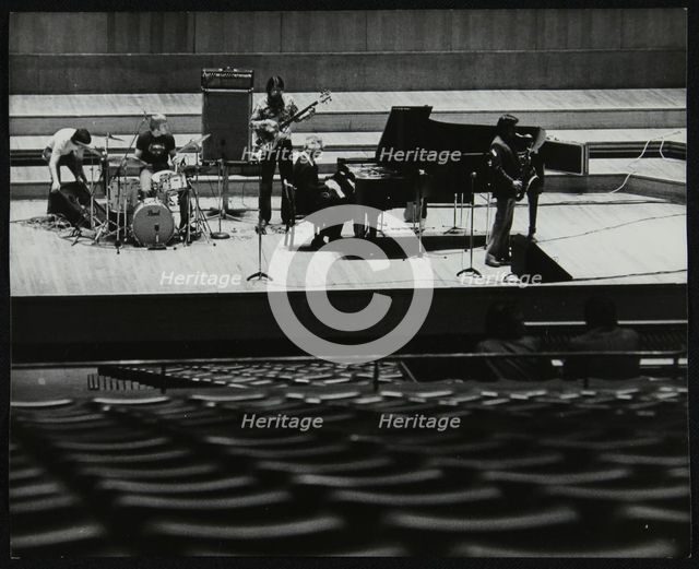 The Dave Brubeck Quartet rehearsing on stage at the Royal Festival Hall, London, 10 November 1979. Artist: Denis Williams