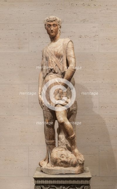 The David of the Casa Martelli, c. 1461/1479. Creators: Antonio Rossellino, Bernardo Rossellino.