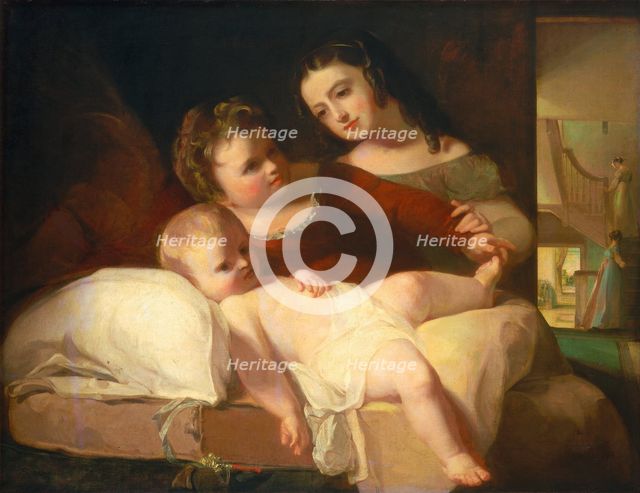 The David Children, 1826. Creator: Thomas Sully.