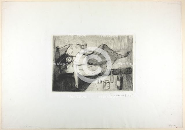 The Day After, 1894. Creator: Edvard Munch.