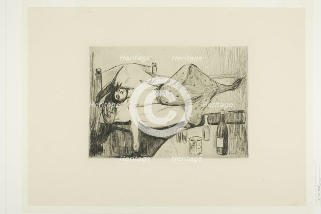 The Day After, 1894. Creator: Edvard Munch.
