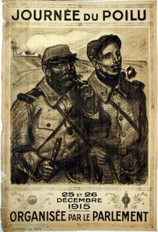 The Day of the Doughboy, 1915. Creator: Theophile Alexandre Steinlen