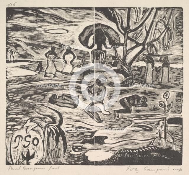 The Day of God, 1894-95. Creator: Paul Gauguin.