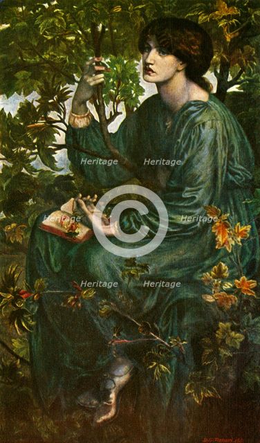 'The Daydream', 1880, (c1912). Artist: Dante Gabriel Rossetti.