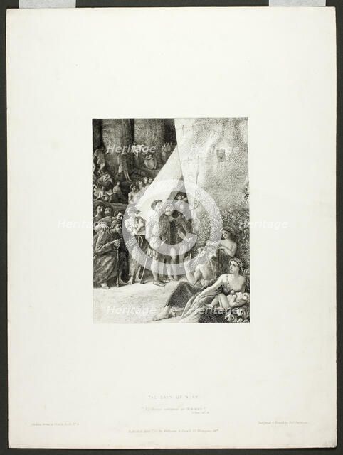 The Days of Noah, 1860. Creator: James Smetham.