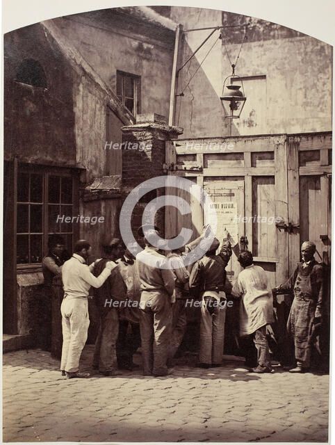 The Day's Orders (L'Ordre du Jour), May 1859. Creator: Camille Silvy.