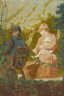 The Days Work - Hop Picking. Creator: Thérèse Lessore