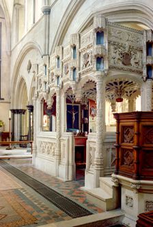 The de la Warr Chantry, Boxgrove Priory, Boxgrove, West Sussex, c1965-c1969. Artist: Laurence Goldman