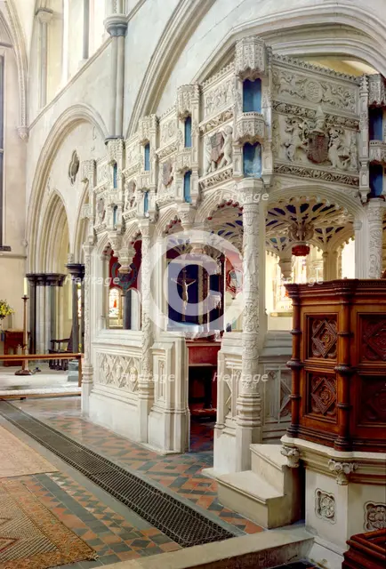 The de la Warr Chantry, Boxgrove Priory, Boxgrove, West Sussex, c1965-c1969.  Artist: Laurence Goldman
