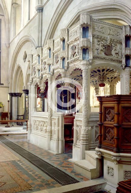The de la Warr Chantry, Boxgrove Priory, Boxgrove, West Sussex, c1965-c1969.  Artist: Laurence Goldman