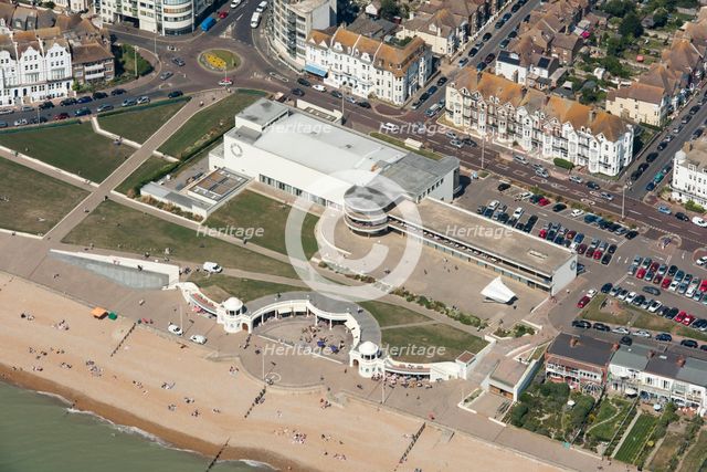 The De La Warr Pavilion and The Colonnade, Bexhill, East Sussex, 2016. Creator: Damian Grady.