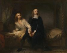 The De Witt Brothers in Captivity, 1838. Creator: Gustaf Wappers