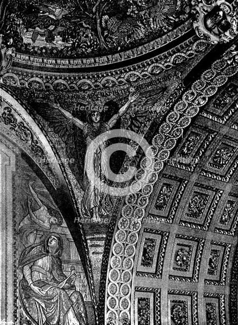 The Decoration of St. Paul's Cathedral: a mosaic by W. B. Richmond, A.R.A., 1895. Creator: George Meisenbach.