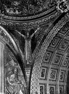 The Decoration of St. Paul's Cathedral: a mosaic by W. B. Richmond, A.R.A., 1895. Creator: George Meisenbach