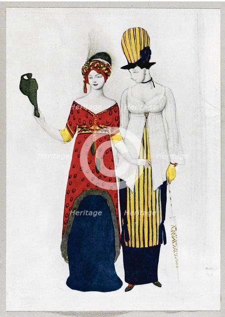 The Decorative Art of Léon Bakst, London: The Fine Art Society, 1913, 1913. Artist: Bakst, Léon (1866-1924)