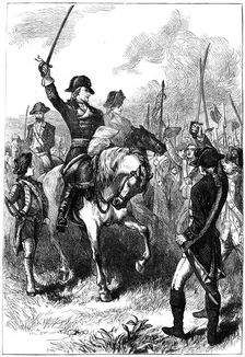 The Declaration of Independence read to the American army, 1776 (c1880)