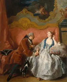 The Declaration of Love, ca. 1724. Creator: Jean Francois de Troy