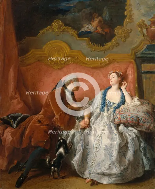 The Declaration of Love, ca. 1724. Creator: Jean Francois de Troy.