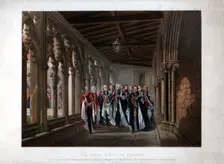 The Dean's Cloister, Windsor 10 March 1863