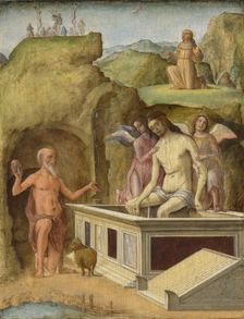 The Dead Christ, c. 1490. Artist: De Roberti, Ercole (c. 1450-1496)