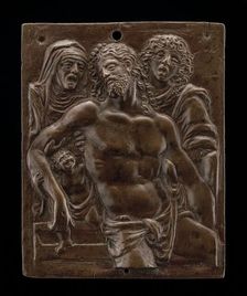 The Dead Christ Supported by the Virgin and Saint John, 1513 or before. Creator: Moderno