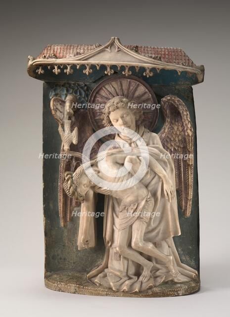 The Dead Christ Supported by an Angel (The Trinity), c. 1440. Creator: Unknown.