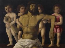 The Dead Christ Supported by Angels, late 1490s. Creator: Filippo Mazzola