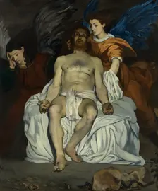 The Dead Christ with Angels, 1864. Creator: Edouard Manet