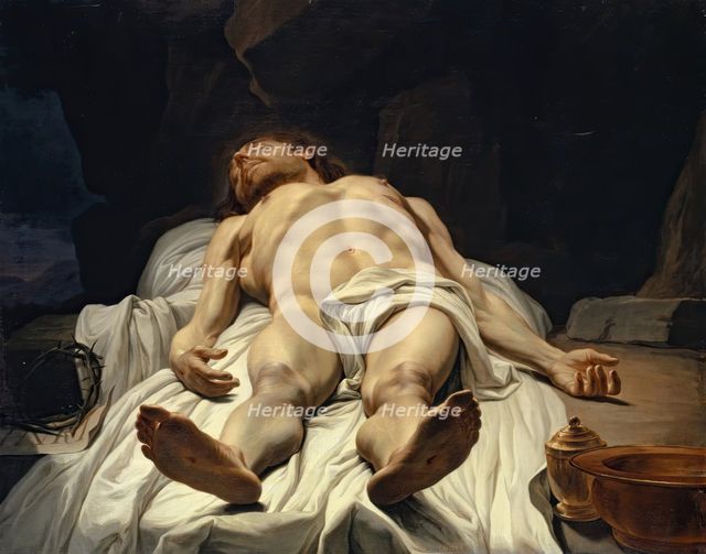 The Dead Body of Christ, 1779. Creator: Johann Melchior Wyrsch.