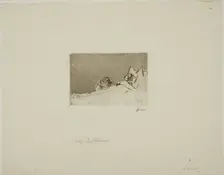 The Dead Girl, 1884. Creator: Jean Louis Forain