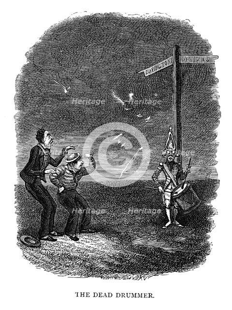 'The Dead Drummer', 1840. Artist: George Cruikshank