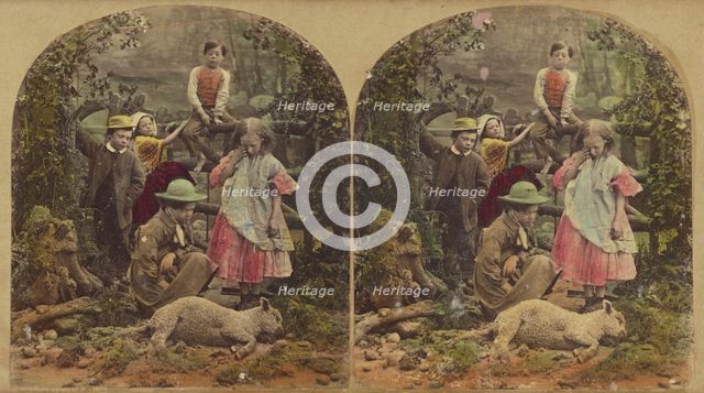 The Dead Lamb, 1868. Creator: London Stereoscopic & Photographic Co.