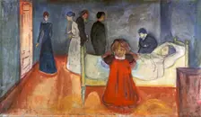 The Dead Mother and Child 1897-1899. Artist: Edvard Munch