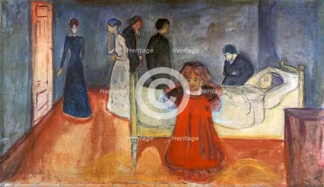 'The Dead Mother and Child', 1897-1899. Artist: Edvard Munch