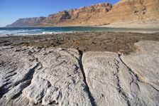 The Dead Sea, Israel. Creator: Samuel Magal