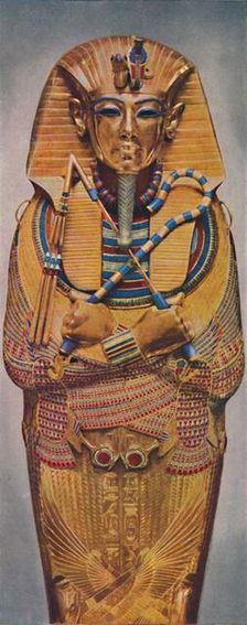 The Dead Pharoah's Golden Coffin c1935