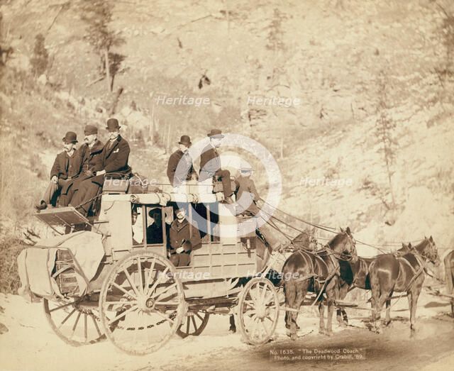 The Deadwood Coach, 1889. Creator: John C. H. Grabill.