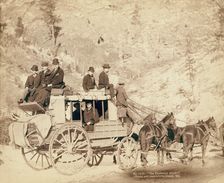 The Deadwood Coach, 1889. Creator: John C. H. Grabill