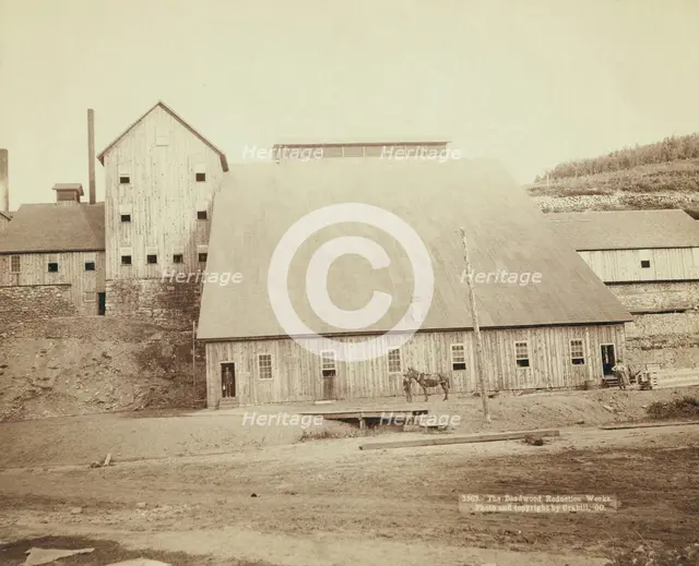 The Deadwood Reduction Works, 1890. Creator: John C. H. Grabill.