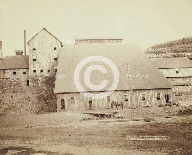 The Deadwood Reduction Works, 1890. Creator: John C. H. Grabill.