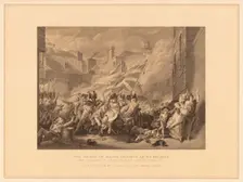 The Death of Major Peirson at St. Heliers 1781 (1878). Artist: JJ Crew