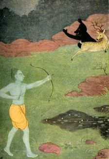 The Death of Maricha 1920. Creator: Unknown