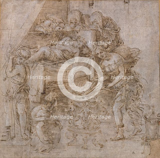The Death of Meleager, c1490s. Artist: Filippino Lippi.
