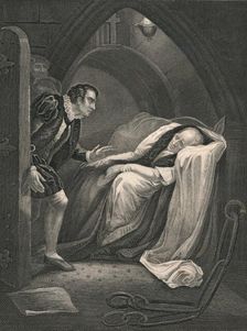 The Death of Mortimer. (mid 19th century). Creator: J Rogers