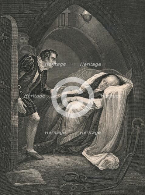 'The Death of Mortimer.', (mid 19th century).  Creator: J Rogers.