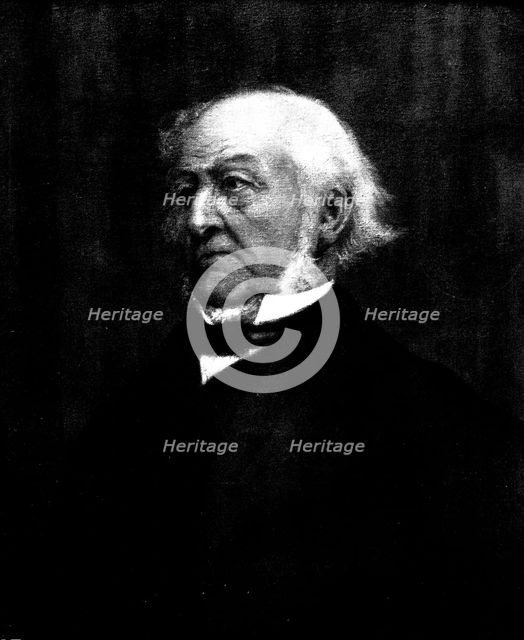 The Death of Mr. Gladstone: the late Mr. Gladstone, 1898. Creator: Unknown.